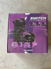 Roller Face Switch El Original 3 en 1 Patín en Línea Patín Y Patín sobre Hielo Talla 5-7
