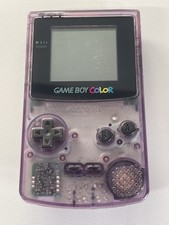 Nintendo Game Boy Color Handheld - Atomic Purple (CGB-001)(BattleArenaToshinden)