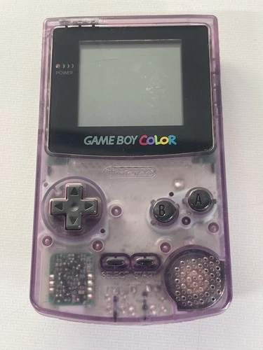 Nintendo Game Boy Color Handheld - Atomic Purple (CGB-001)(BattleArenaToshinden)