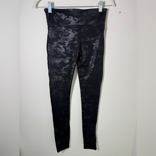 Nuovo con etichetta! SPANX ecopelle mimetica LEGGINGS MEDIUM - Foto 7 di 10