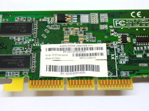 Sapphire Radeon 9200SE 128MB TVO AGP PC Graphics Card - Picture 3 of 3