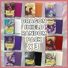 Random Dragon Shield 60 Sleeves Pack x3 Japanese Size?for YuGiOh Random Model