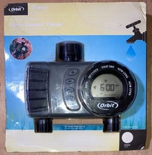 Orbit 24713 Digital Faucet Timer - 2 Outlets - NEW