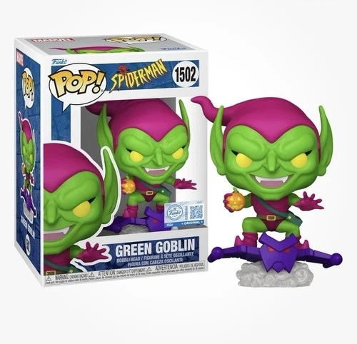 Funko POP! Marvel: GREEN GOBLIN #1502 Spider-Man TV Target Exclusive w/Protector
