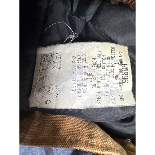 Vintage Carhartt Blanket-lined Work Jacket 40 United Garment Workers Of America - Bild 8 von 19
