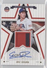 2025 Panini Stars and Stripes Signature Materials Prime /25 Eric Segura Auto