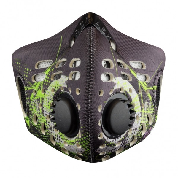 RZ RZ RZ Máscara M1 Digi verde (Tallas M, L, XL) - máscara anti contaminación Ciclismo Deportes 725546 RZ RZ RZ Máscara M1 Digi verde (Tallas M, L, XL) - máscara anti contaminación Ciclismo Deportes 725546