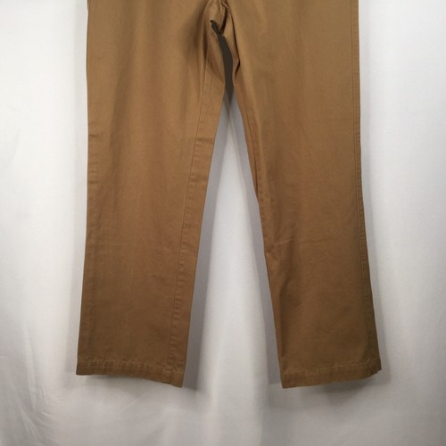 Haggar H26 Size 34 x 30 Mens Chino Pants Tan - Picture 5 of 10