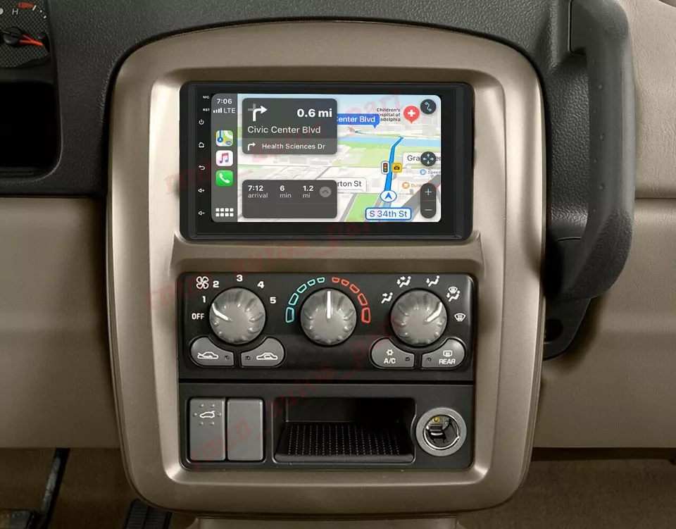 Carplay For Pontiac Aztek 2001-2003 Apple Radio Android 13 Stereo GPS Navi WIFI Foto 3 de 4