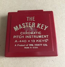 The Master Key Chromatic Pitch Instrument VINTAGE WM. Kratt Co.
