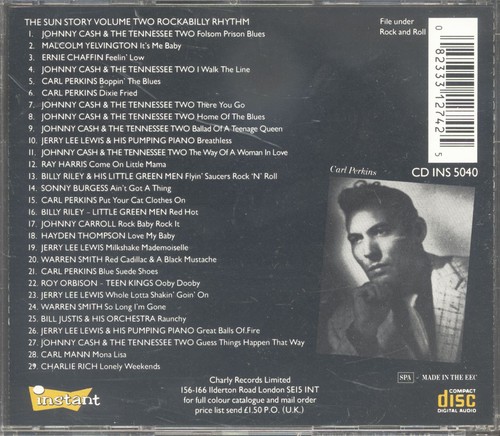 Various - The Sun Story Vol.2 - Rockabilly Rhythm (CD) - Label R&R - Bild 2 von 2