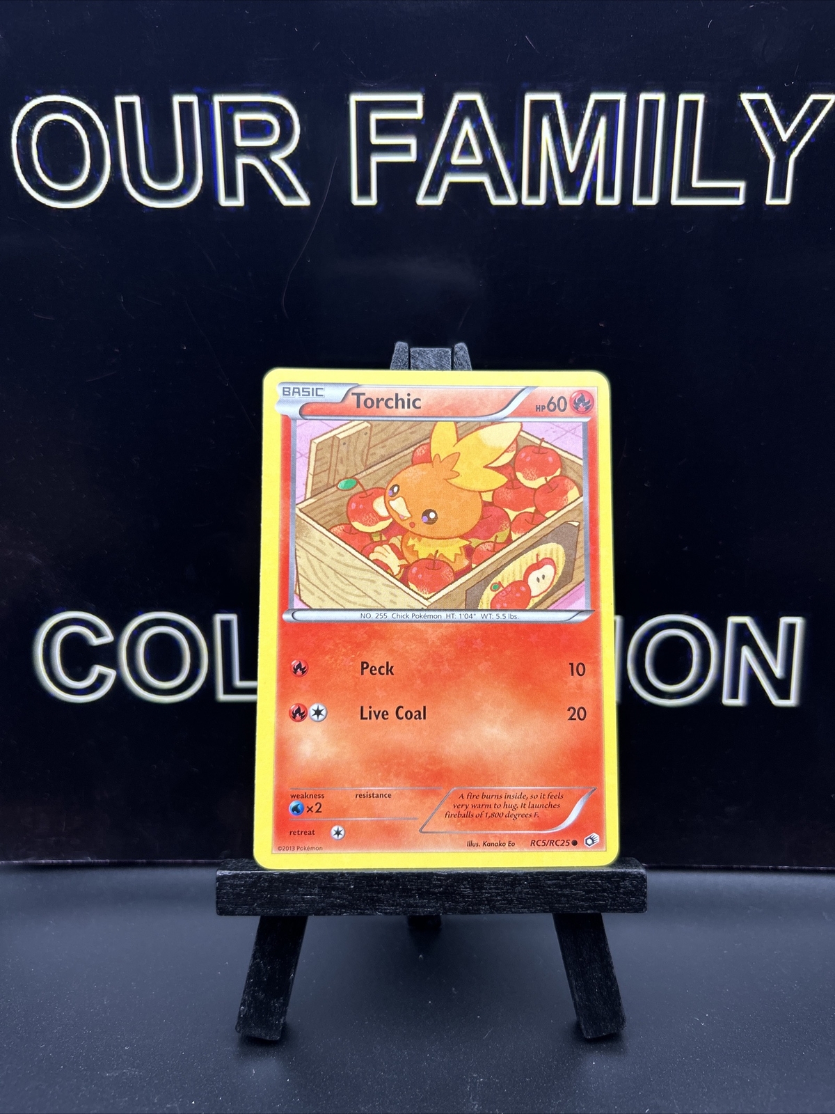 Pokemon  Torchic  RC5/RC25  BW Legendary Treasures - Radiant Collection LP 2013