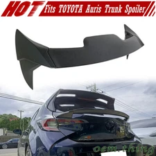 Unpainted Fits TOYOTA Corolla Auris Hatchback GR Look Rear Trunk Spoiler 18-25