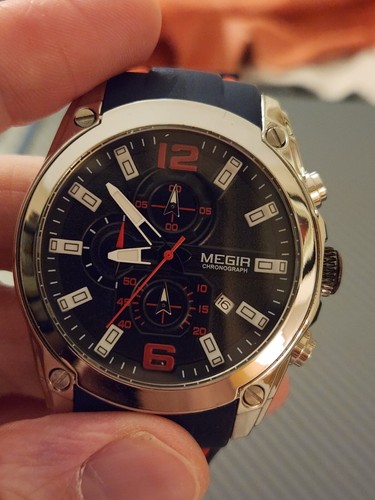 Megir Men's Chronograph Quartz Watch With Date - Model 2063. New π. Unworn. - Picture 13 of 20