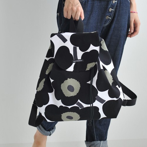 marimekko Japan Limited Model Backpack NIPPU UNIKKO BLACK 52631-4-2279