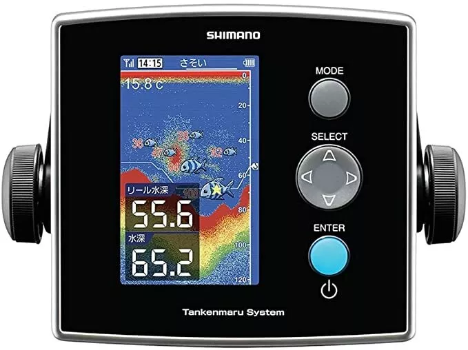 SHIMANO 20 TANKENMARU CV-FISH Fish Finder Clamp & Light Cable Attached Set