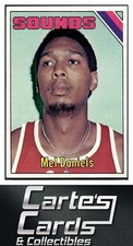 Mel Daniels 1975-76 Topps #292  Memphis Sounds