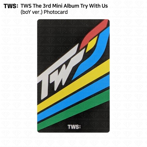 TWS The 3rd Mini Album Try With Us Try boY ver. Official Photocard Instant Photo - Picture 58 of 90