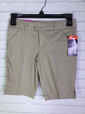 French Toast School Uniform Girls Bermuda Knit Shorts