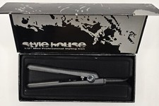 Style House 1/2" Mini Professional Styling Flat Iron Black Hair Tool