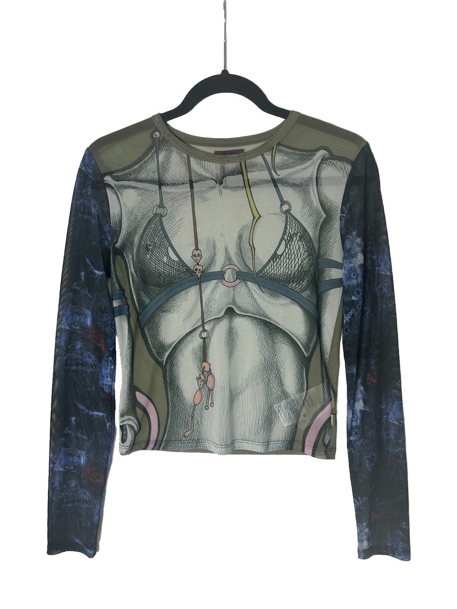 MARC JACOBS HEAVEN🧸GOTH FAERIE MESH LONG-SLEEVE TOP MARC JACOBS HEAVEN🧸GOTH FAERIE MESH LONG-SLEEVE TOP