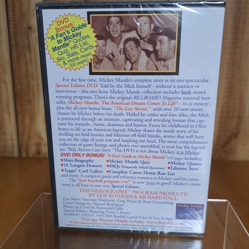 Mantle Mantle The Lost Stories DVD New Sealed - Picture 2 of 10