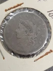 Photo of a 1838-P Large Cent from an eBay listing that sold on Jul 22, 2026