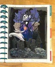 Nightmare before Christmas Two Sided Dashboard 4 use w BIG Happy Planner~