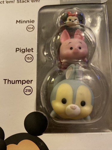 Disney Tsum Tsum Stack 'Em - Series 2 - Thumper 218, Piglet 153, Minnie 104 - Picture 3 of 4