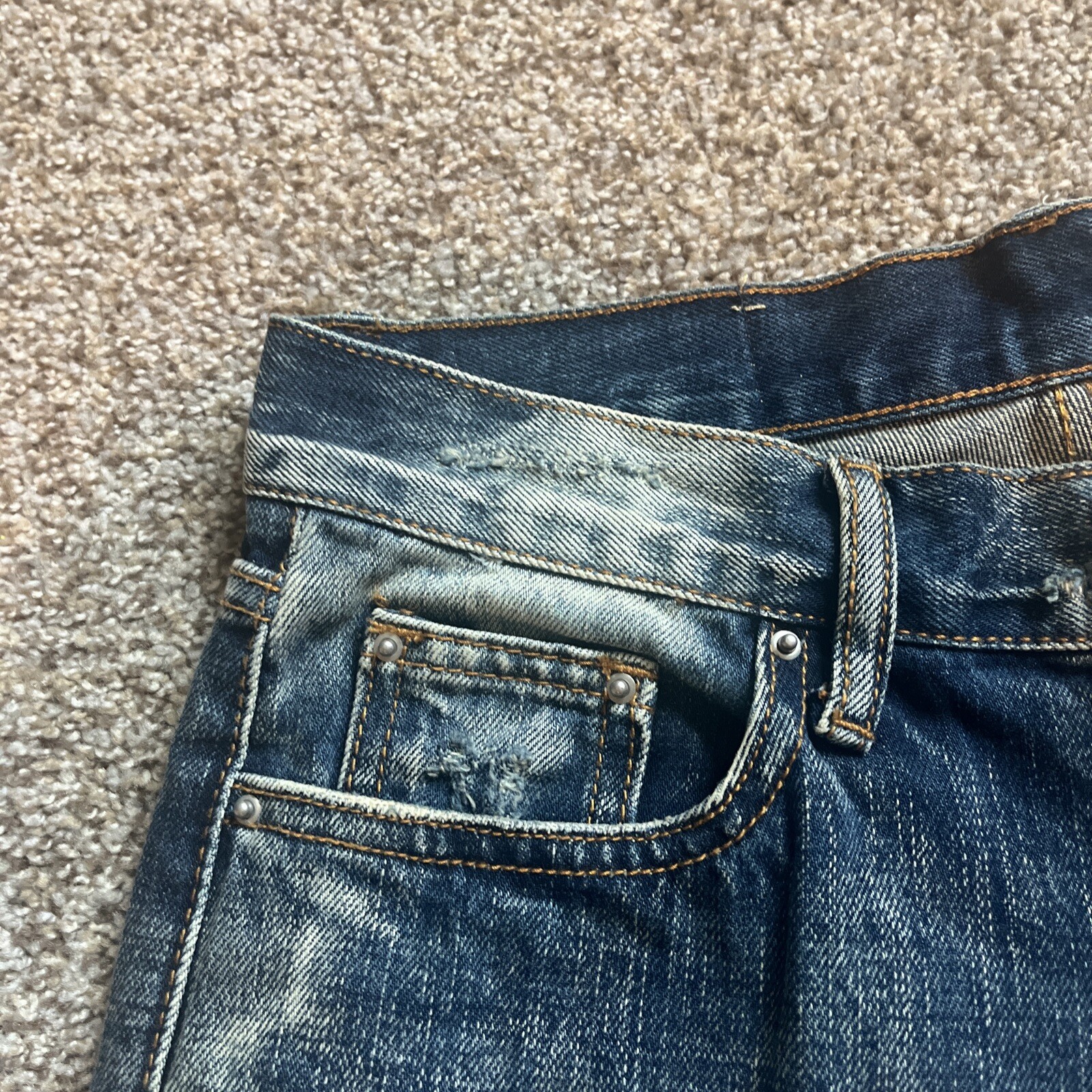 MNML Distressed Chain Jeans Mens 29 New With Tags 28 X 30 - View 6