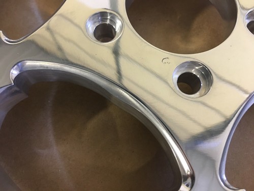 BIG DOG 2004 PITBULL SPIKE REAR DRIVE PULLEY 65 TOOTH POLISHED 1 1/2" BELT - Picture 3 of 8