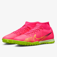 Nike Zoom Mercurial Superfly 9 Academy TF Soccer Shoes Pink Blast DJ5629-605