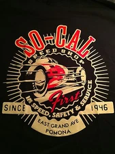 SO-CAL SPEED SHOP'S FIRST IN SPEED, SAFETY, AND SERVICE  BELLY TANK T SHIRTS