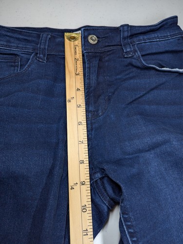 Kensie Jeans Damen Größe 6/28 Mid Rise Skinny Ankle Hose Blau Denim Stretch - Bild 11 von 15
