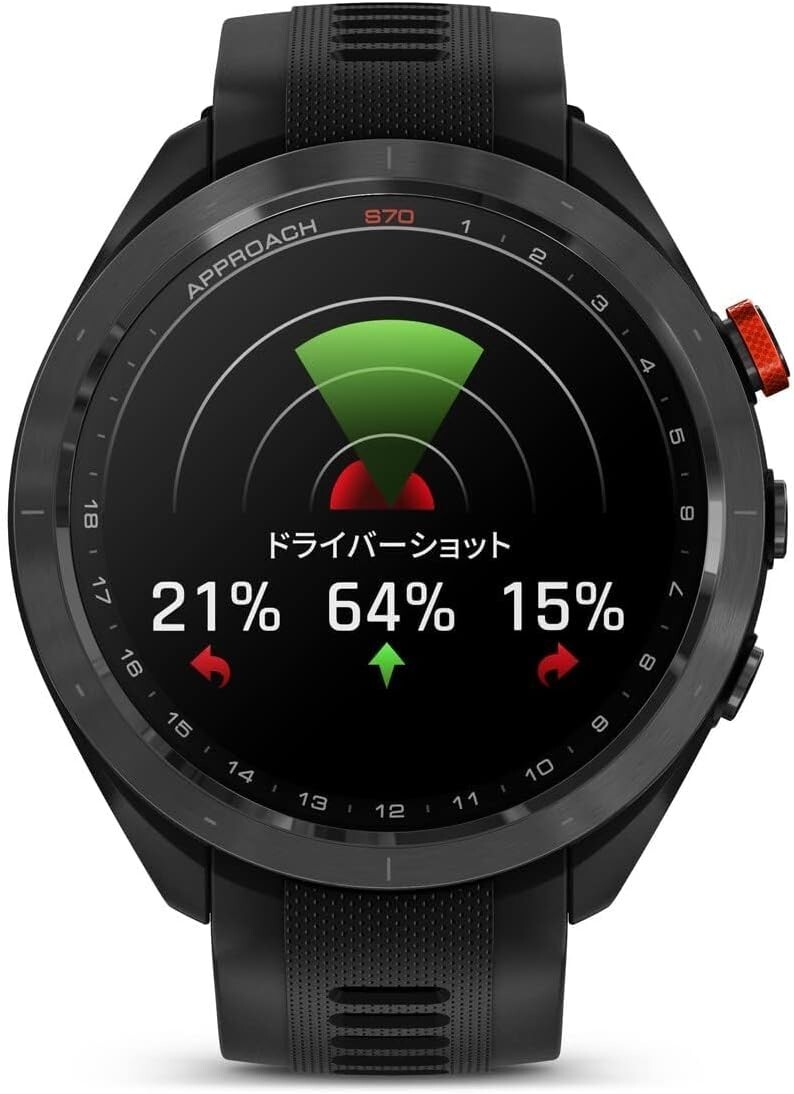 Garmin Approach S70 Premium Golf GPS Watch 47mm BK & CT10
