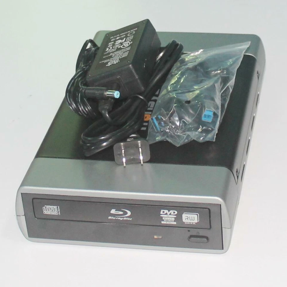 Unidad grabadora de DVD/CD externa USB3.0 12x Blu-Ray BD para PC Mac LG BH12LS35 Foto 4 de 4