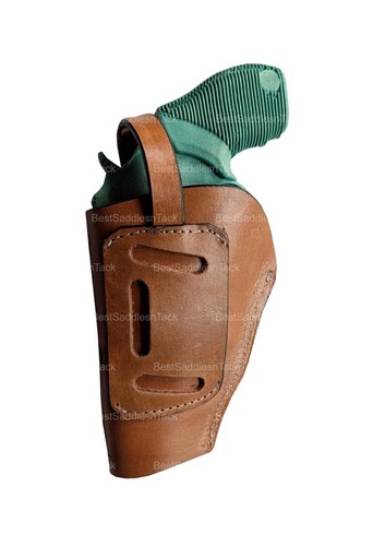 Taurus Judge Leather Holster Floral Tooled Western Cowboy OWB Holsters - Picture 6 of 12