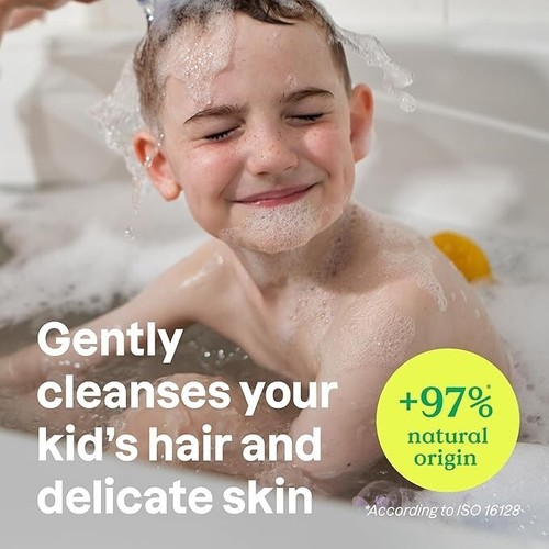 ATTITUDE Shampoo and Body Wash for Kids, EWG Verified Hair and Body Cleanser, De - Picture 2 of 3