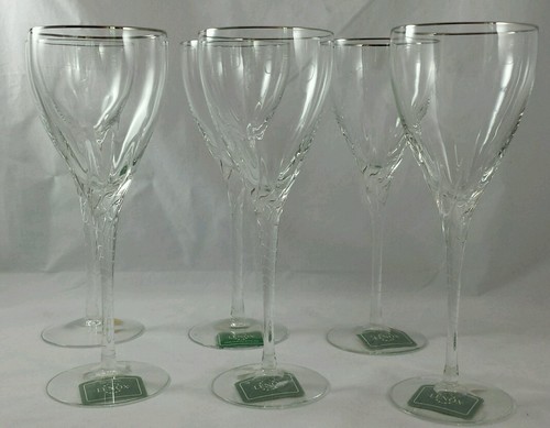 Lenox Encore Platino Bebida Helada Plomo Cristal Cáliz/Vidrio Nuevo con Etiqueta - Imagen 5 de 5