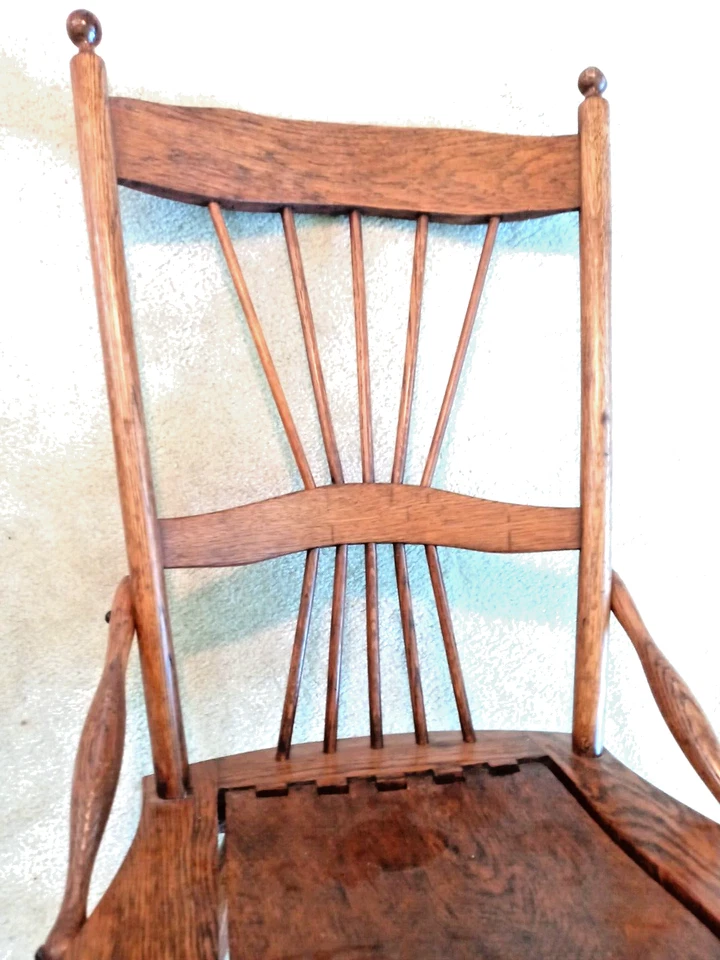 Пара резных деревянных антикварных стульев ручной работы - Изображение 4 из 4