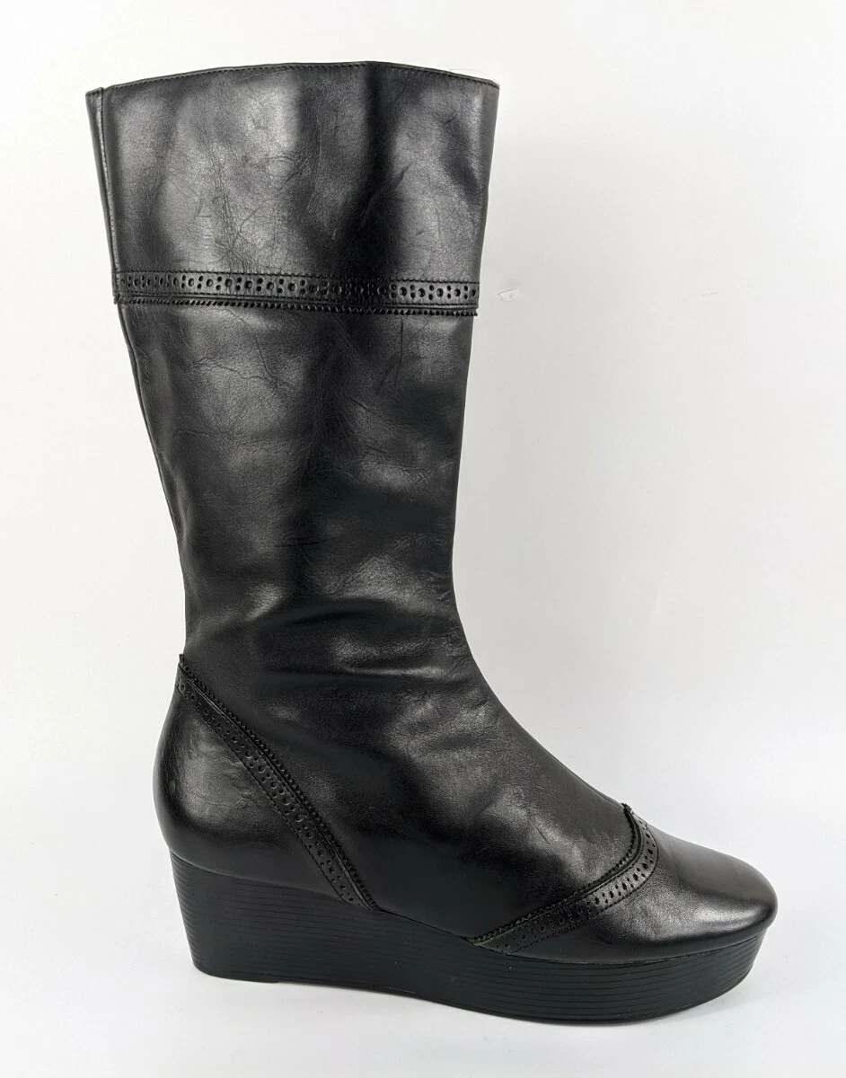 Aerosoles leather best sale boots