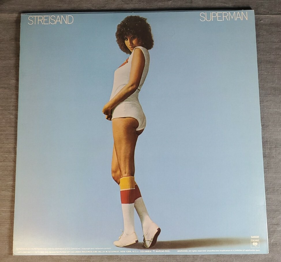 Barbra Streisand, Superman LP, JC-34830, 1977, VG+, W/Foldout | eBay