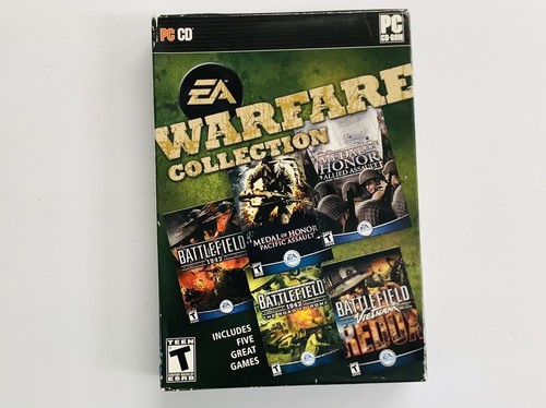 "BRAND NEW" EA Warfare Collection (PC CD-ROM) FACTORY SEALED FREE SHIPPING