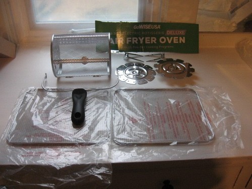 Parte di accessori di GoWISE USA GW44800-O Deluxe friggitrice elettrica ad aria 12,7 quarti