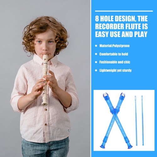 4 Count Musikinstrument Für Erwachsene Anfängerflöte Student Kind - Bild 12 von 12
