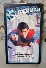 Superman The Movie Puzzle Christopher Reeve, 200 pcs, 1521, 1978 Complete R6