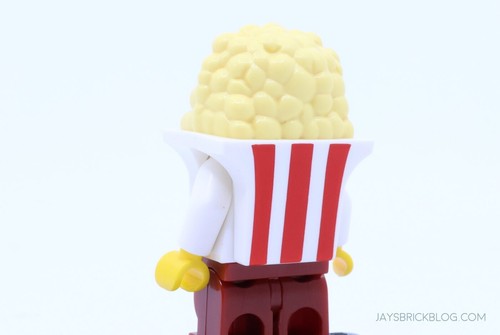 Lego POPCORN COSTUME Series 23 CMF 71034 COL23-7 Minifig - NEVER ASSEMBLED - Picture 4 of 7