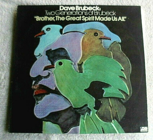 Dave Brubeck Brother Great Spirit Made Us All Jazz 12" LP record Dave Mason - Picture 10 of 21