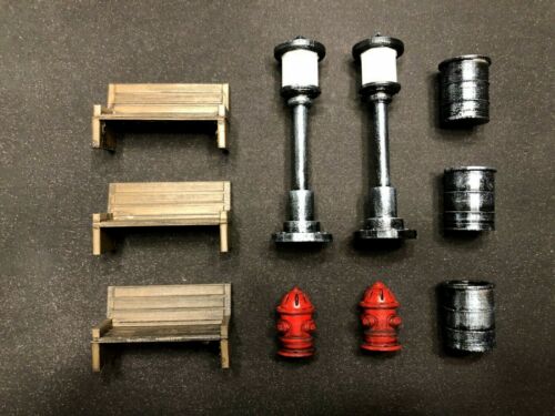 Heroclix City Objects Set Accessori Paesaggio Scenario Terreno Warhammer - Foto 4 di 4