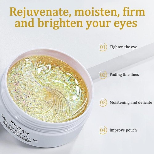 Bright Eye Mask Hydrating Moisturizing Dilution Dark Circle Eye Patches 60pcs✅✅ - Picture 4 of 6